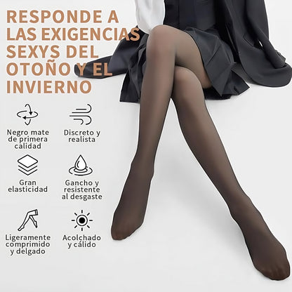 Pantimedias Térmicas de Alta Elasticidad para Mujer